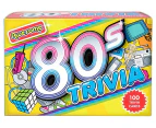 Awesome 80s Trivia Card Game - 100 Pop Culture Questions