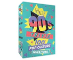 Totally 90s Trivia Card Game - 100 Pop Culture Questions