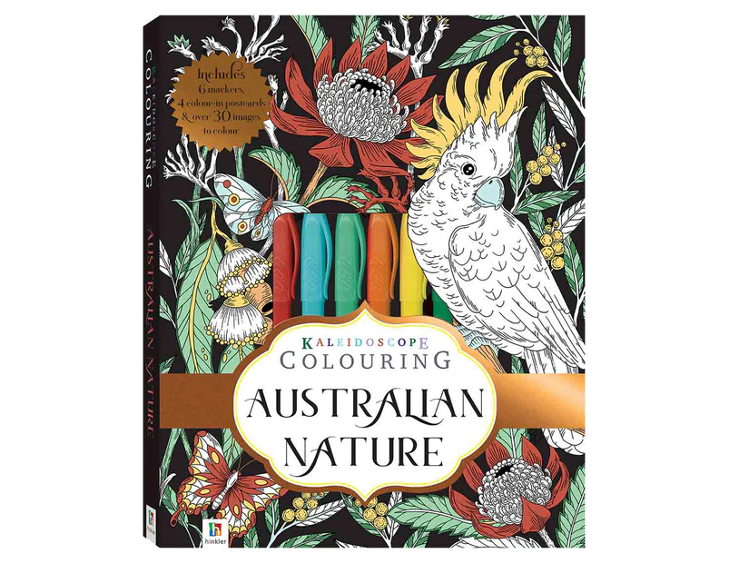 Kaleidoscope Colouring: Australian Nature Activity Kit