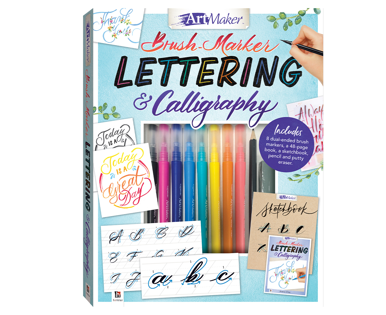 Art Marker Brush-Marker Lettering & Calligraphy Kit
