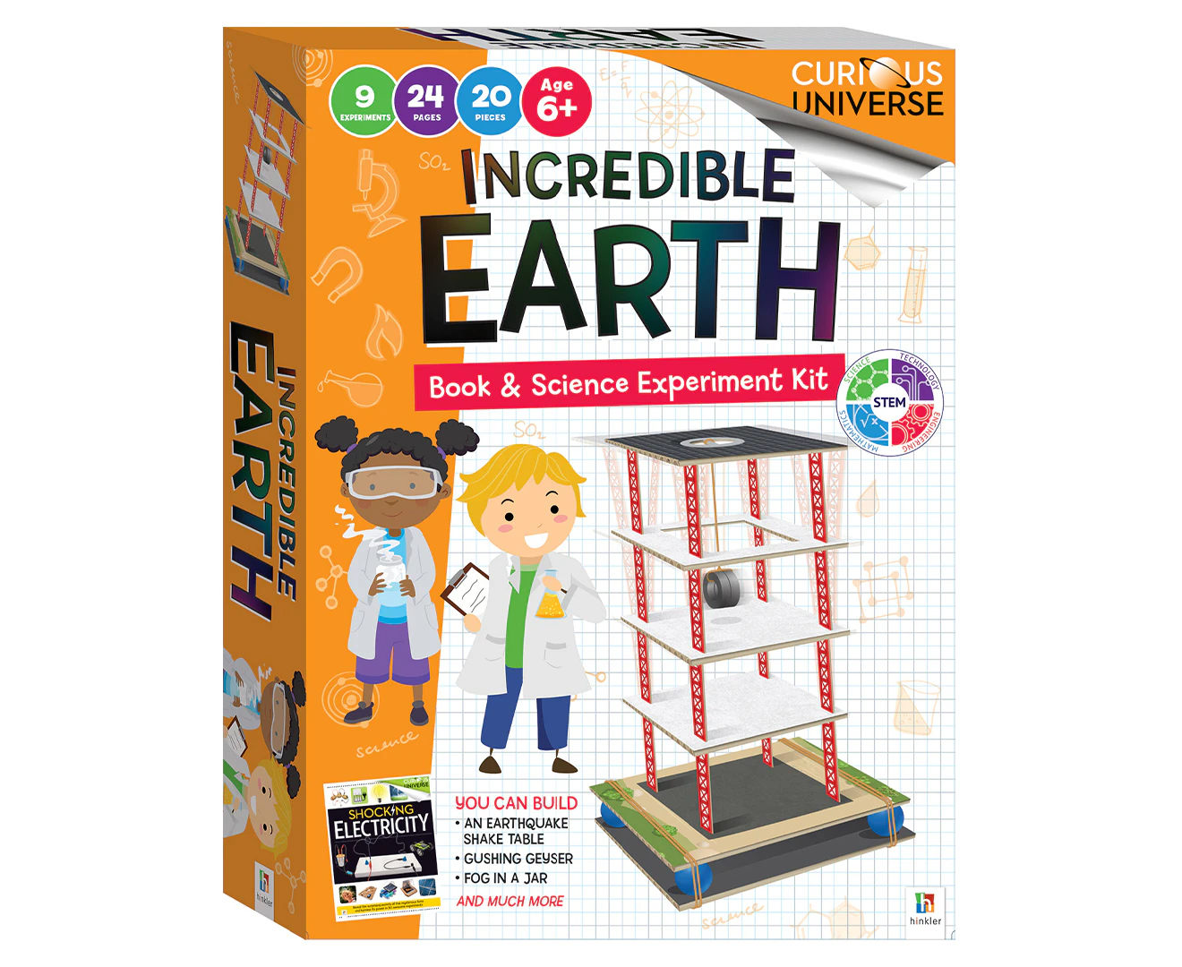 Curious Universe Kids: Incredible Earth Book And Science Kit Experiment 5y+