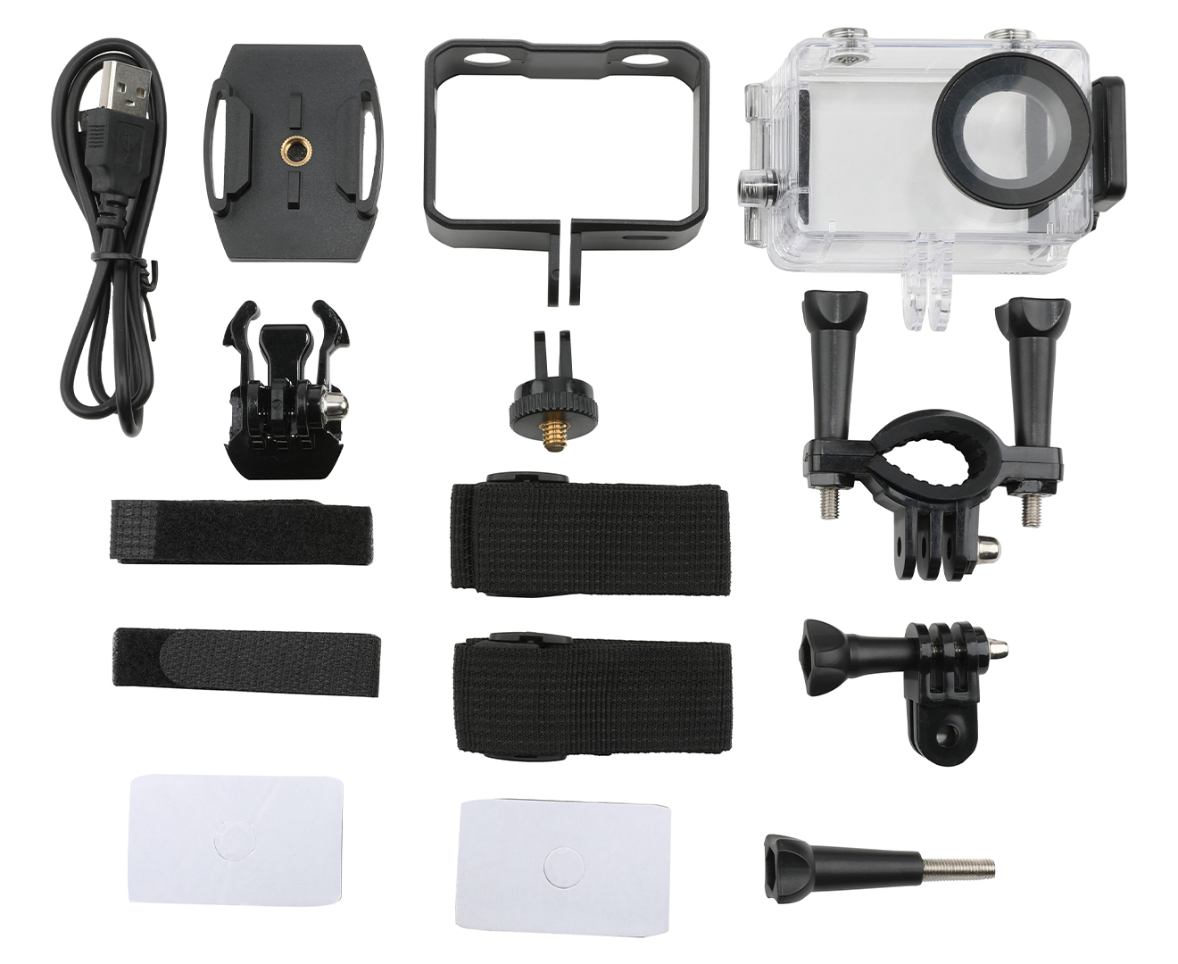 Vivitar 4K Dual Screen Action Camera w/ Helmet & Bicycle Mount | Catch