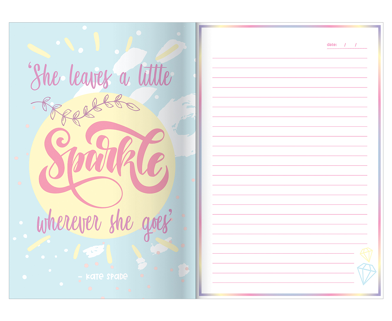 Secret Sparkle Journal Kit by Hinkler Books, Other Format