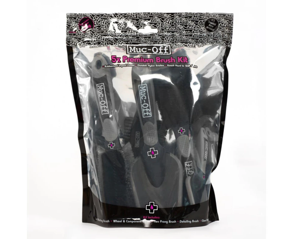 Muc-Off 5 Brush Premium Brush Kit