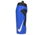 Nike 710mL Hyperfuel Squeeze Drink Bottle - Royal/Black 1