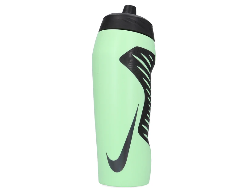 Nike 710mL Hyperfuel Squeeze Drink Bottle - Green/Black