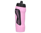 Nike 710mL Hyperfuel Squeeze Drink Bottle - Pink/Black