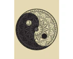 Unorthodox Collective Yin Yang Mandala Tote Bag (Cream) - GR1384