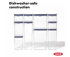 OXO 1.6L Short Rectangle POP 2.0 Container - Clear