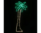 Christmas LED Motif Nativity Palm Tree 180x65cm Indoor Outdoor Display Sign