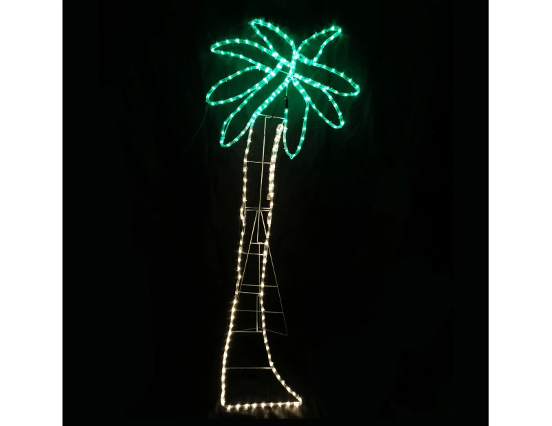 Christmas LED Motif Nativity Palm Tree 180x65cm Indoor Outdoor Display Sign