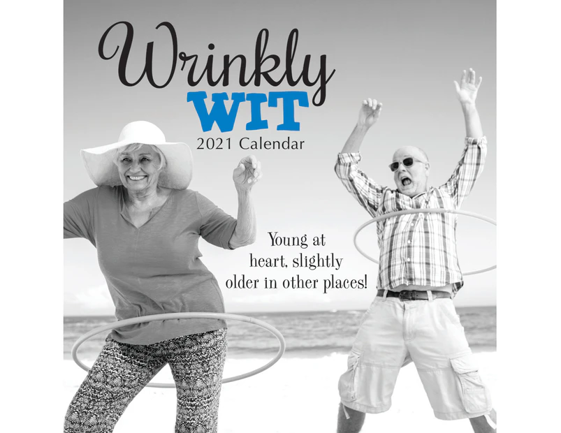Wrinkly Wit - 2021 Square Wall Calendar 16 month by Gifted Stationery (AA)