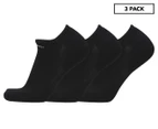Nike Unisex Everyday Cotton Cushioned No Show Socks 3-Pack - Black