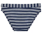 Jockey Girls' Comfort Classics Bikini Briefs - Navy/White Stripe