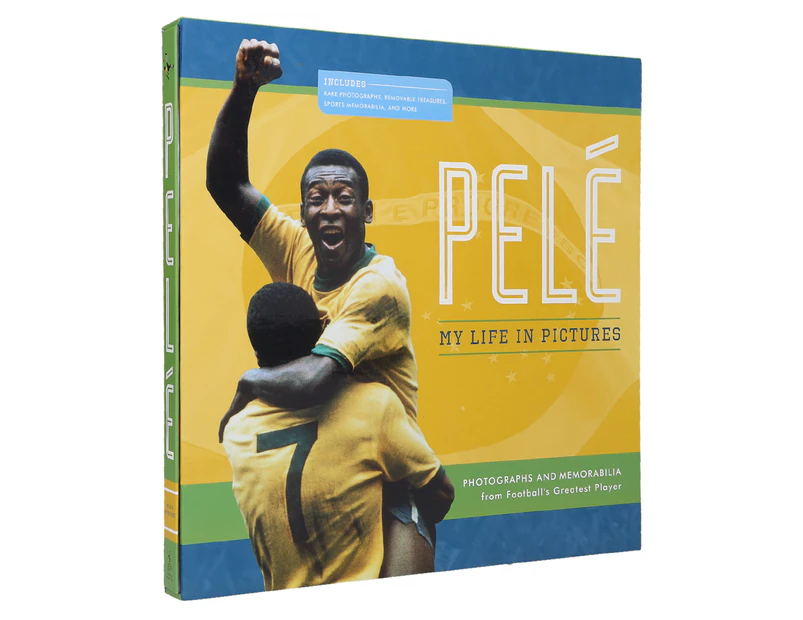 Pele: My Life In Pictures Hardback Book by Pele