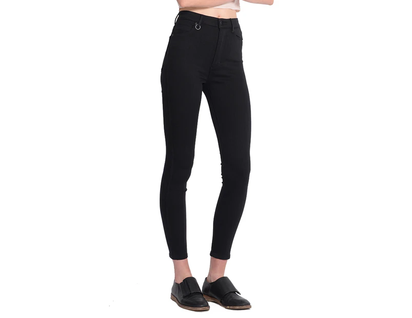 NEUW Women's Razor Low Rise Skinny Jeans - Black Silk