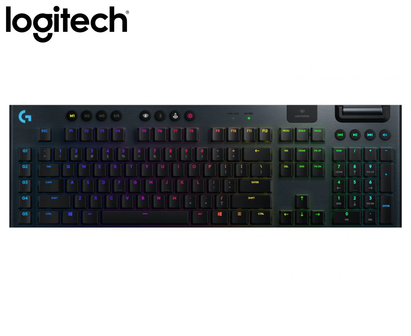 Logitech G915 RGB Lightspeed Wireless Linear Mechanical Gaming Keyboard