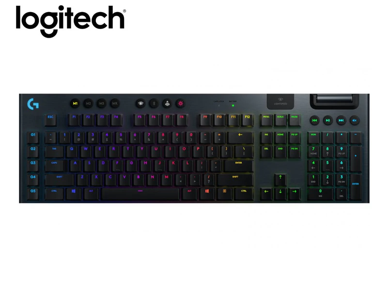 Logitech G915 RGB Lightspeed Wireless Linear Mechanical Gaming Keyboard