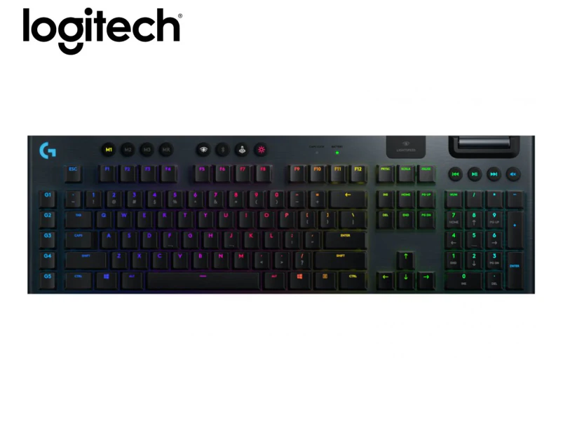 Logitech G915 RGB Lightspeed Wireless Tactile Mechanical Gaming Keyboard