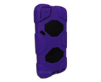 Purple Extra Heavy Duty Case Cover for Apple iPod touch 5 6 7 5th 6th 7th Gen