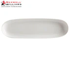 Maxwell & Williams 40cm White Basics Oblong Platter - White