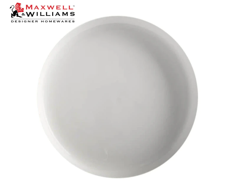 Maxwell & Williams 33cm White Basics High Rim Platter - White