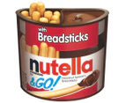 24 x Nutella & Go Hazelnut Spread & Breadsticks 48g