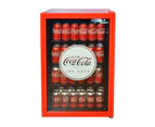 Husky 110L Coca-Cola Glass Door Bar Fridge