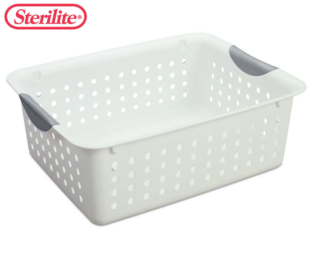 Sterilite Ultra Basket (White) - Medium