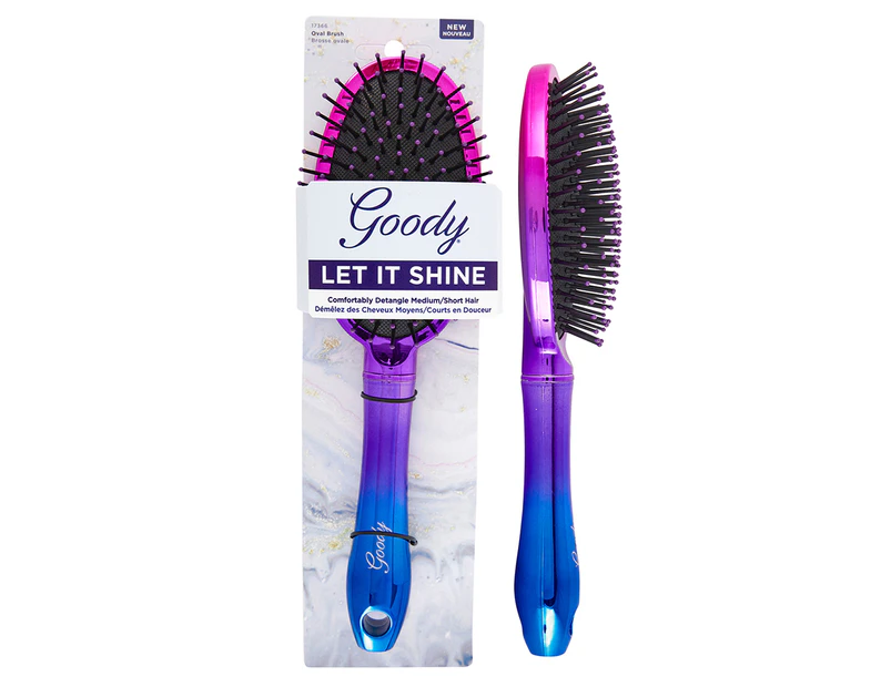 Goody Let It Shine Detangling Oval Brush - Ombre