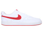 Nike Men's Court Vision Low Sneakers - White/University Red