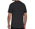 Adidas Men's Activated Tech Tee / T-Shirt / Tshirt - Dark Grey Heather