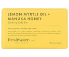 2 x 200g Freshwater Farm Soothing Body Bar Lemon Myrtle Oil & Manuka Honey