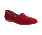 GBS Audrey Ladies Slipper / Womens Slippers (Red) - FS105