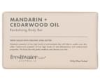 2 x 200g Freshwater Farm Revitalising Body Bar Mandarin & Cedarwood Oil 2