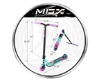 Madd Gear MGX Pro Complete Scooter - Teal/Pink