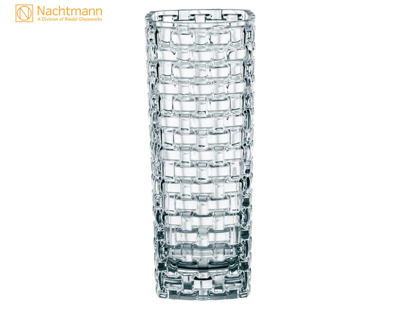 Nachtmann 28cm Bossa Nova Slimline Crystal Vase - Clear