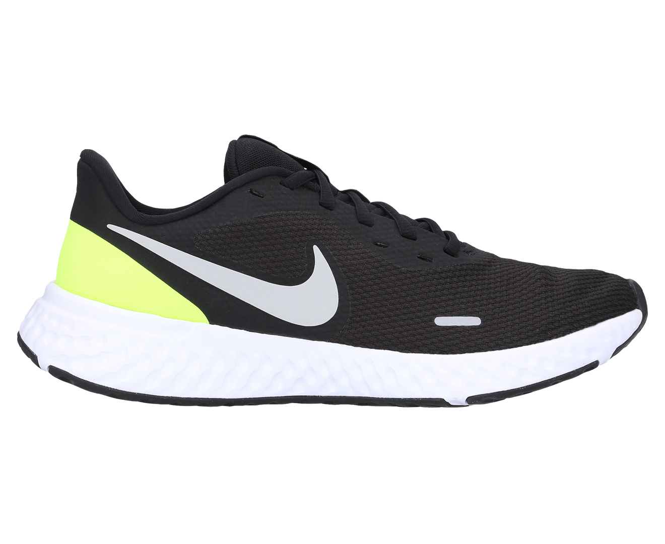 Nike Men's Revolution 5 Running Shoes - Black/Grey Fog/Volt/White | Www ...