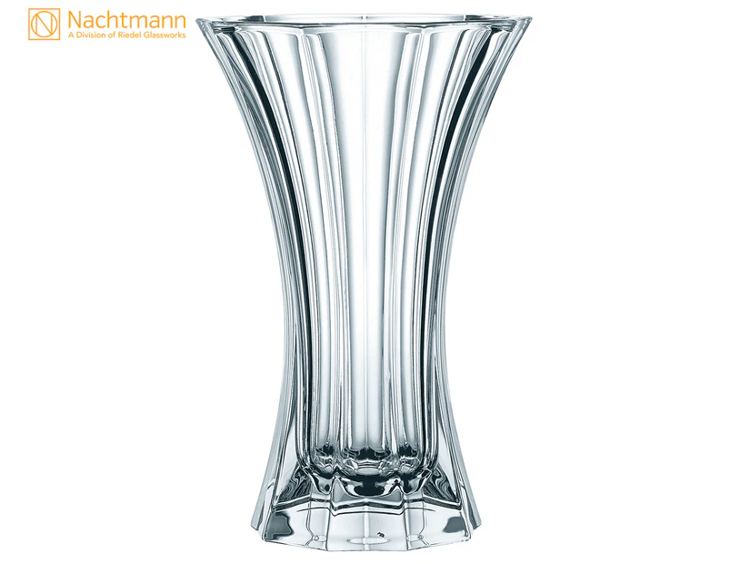 Nachtmann 30cm Saphir Crystal Vase - Clear