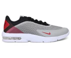 Nike Men's Air Max Advantage 3 Training Shoes - Light Smoke Grey/Track Red