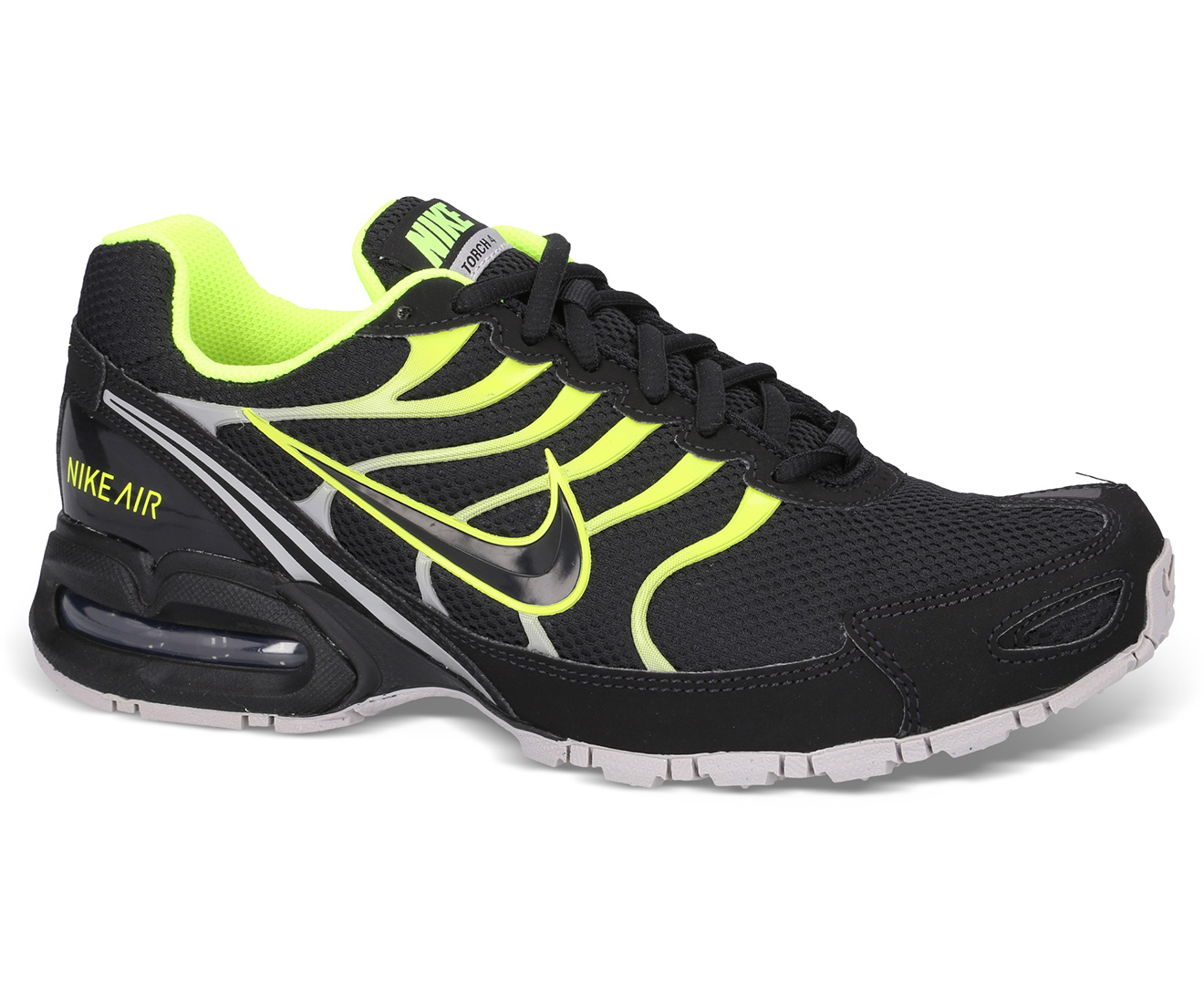 Nike Men s Air Max Torch 4 Running Shoes Black Volt Atmosphere