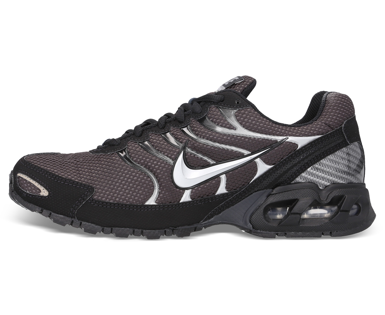 Nike Mens Air Max Torch 4 Running Shoes Blackwhite Nz