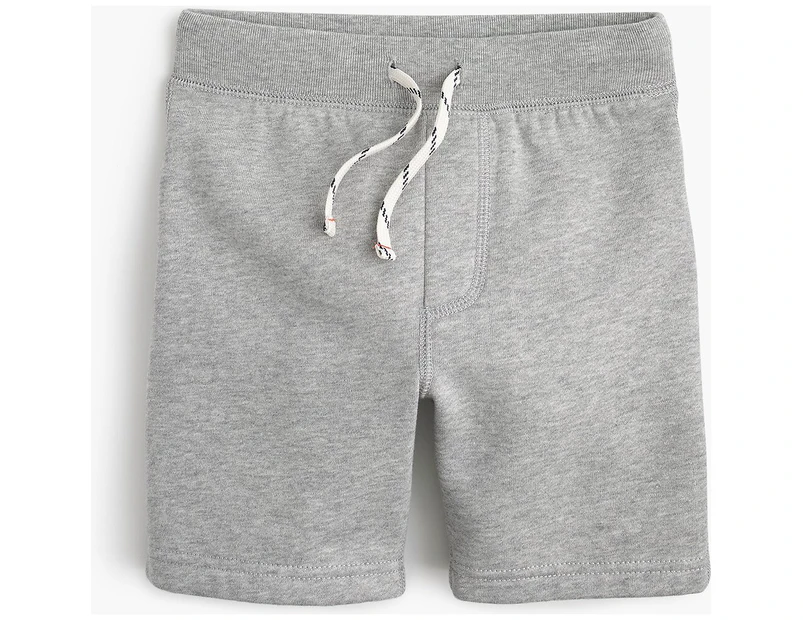 J.Crew Boys Knit Basic Short In Solid Grey