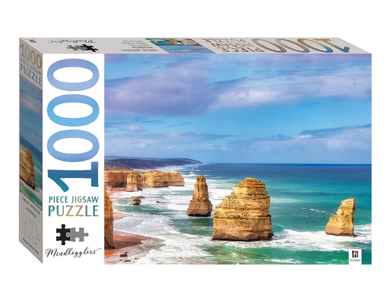 Hinkler Mindbogglers: Twelve Apostles, Australia 1000-Piece Jigsaw Puzzle