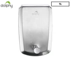 Dolphy Stainless Steel Liquid Soap Dispenser 1000mL - Silver
