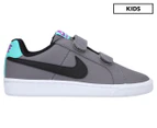 Nike Pre-School Boys' Court Royale Sneakers - Gunsmoke/Black/Aurora Green