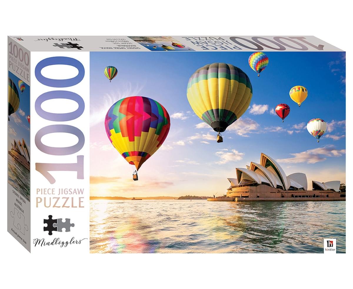Hinkler Mindbogglers: Sydney Opera House, Australia 1000-Piece Jigsaw