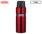 Thermos 710mL Premium Vacuum Insulated King Drink Bottle - Red/Black