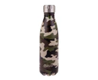 Oasis S/S Double Wall Ins. Drink Bottle 500ml - Camo Green
