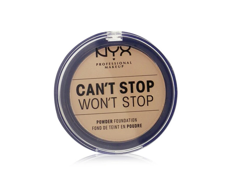 NYX Can't Stop Won't Stop Powder Foundation  # Soft Beige 10.7g/0.37oz